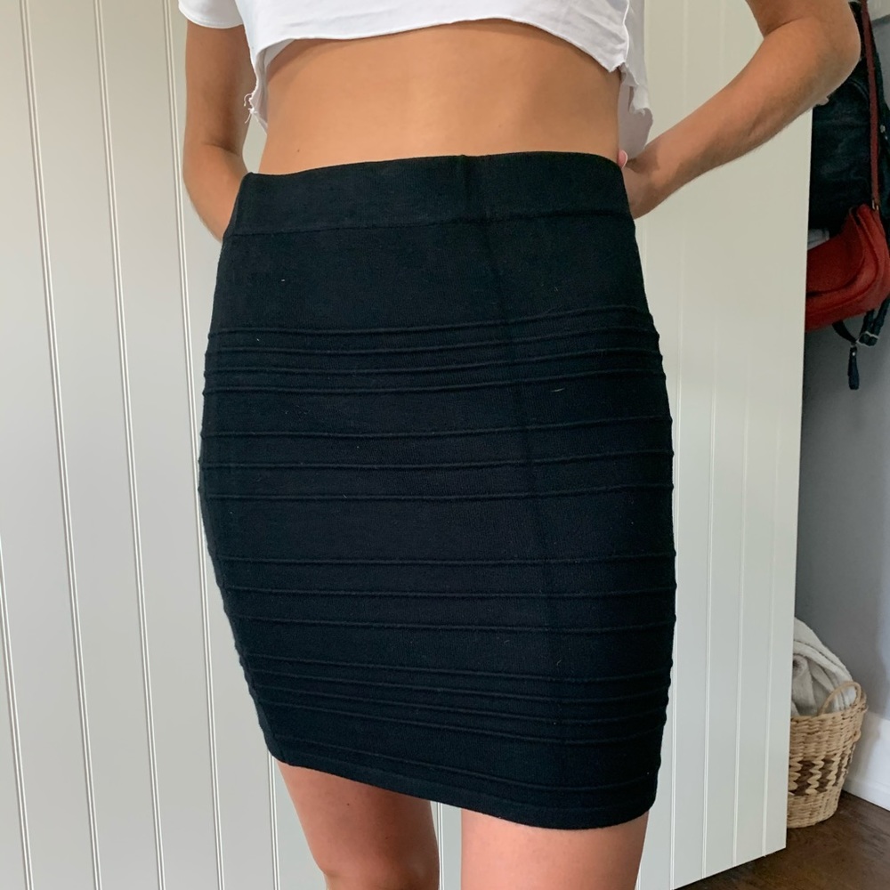 Sexy Black Mini Skirt